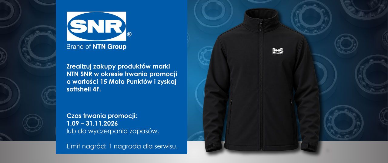 Zyskaj softshell 4F z NTN SNR