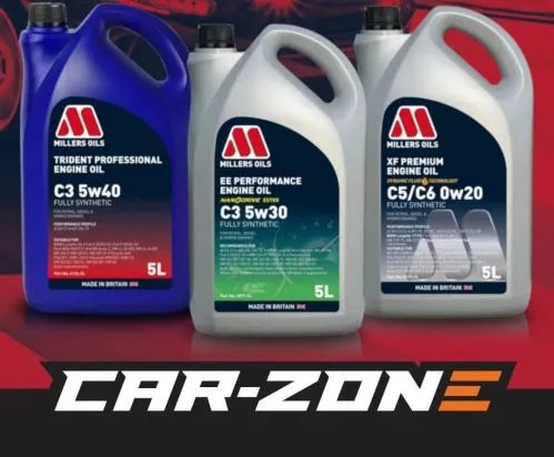 Oleje samochodowe MILLERS OILS w ofercie Car-Zone we Wrocławiu
